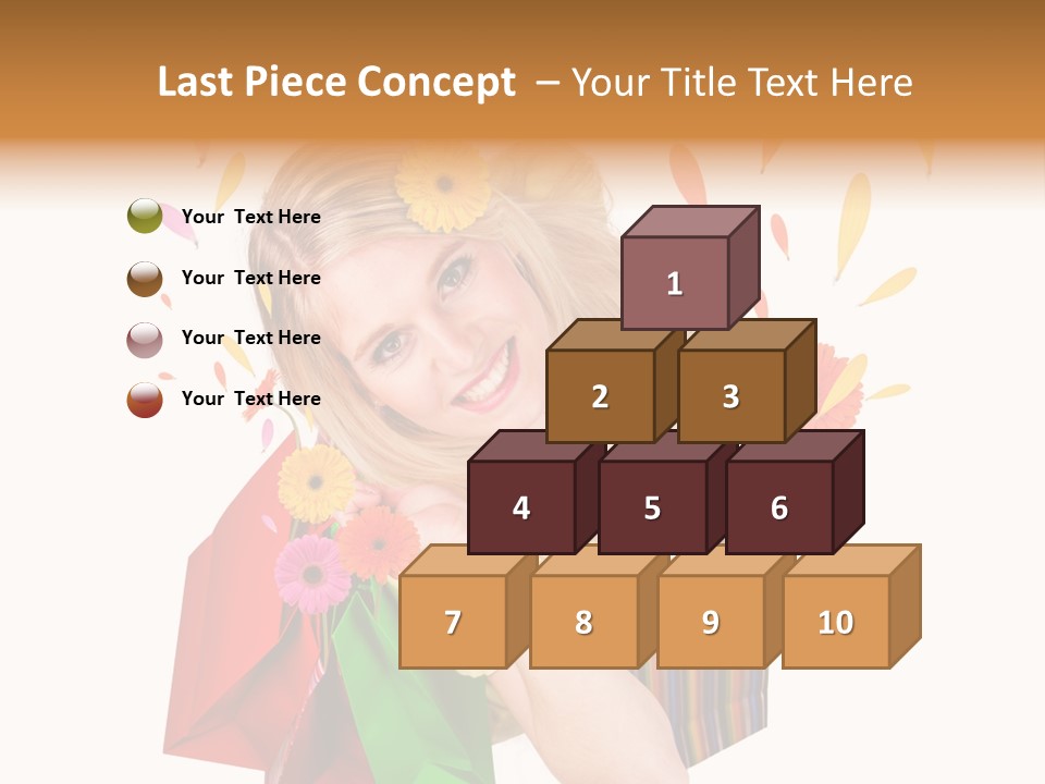 Sell Female Elegance PowerPoint Template