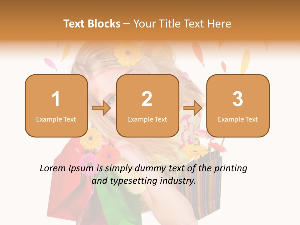 Sell Female Elegance PowerPoint Template