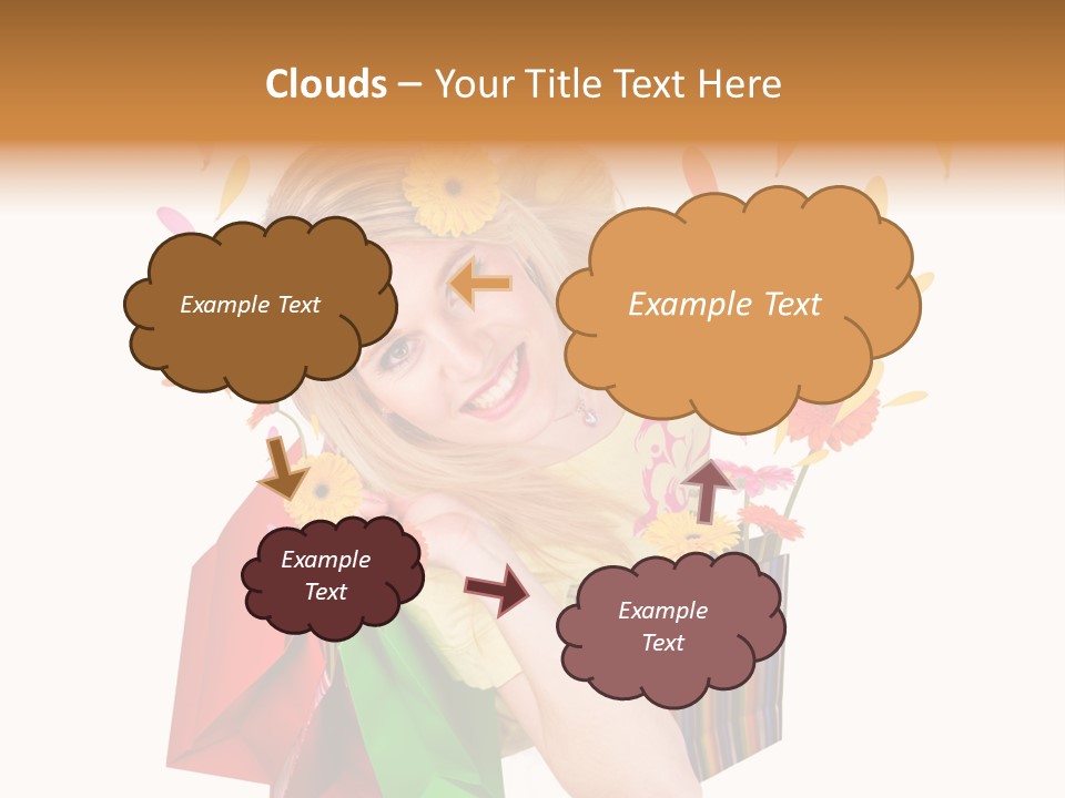 Sell Female Elegance PowerPoint Template