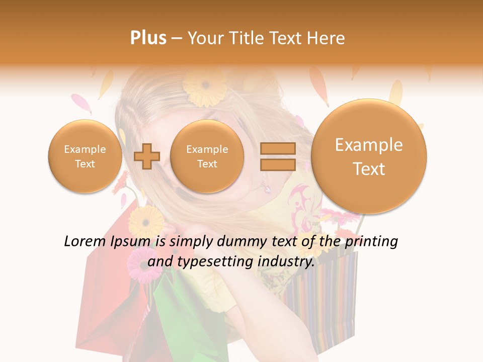 Sell Female Elegance PowerPoint Template