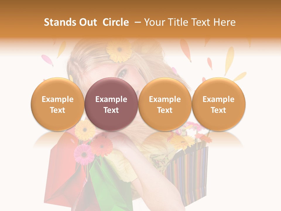 Sell Female Elegance PowerPoint Template