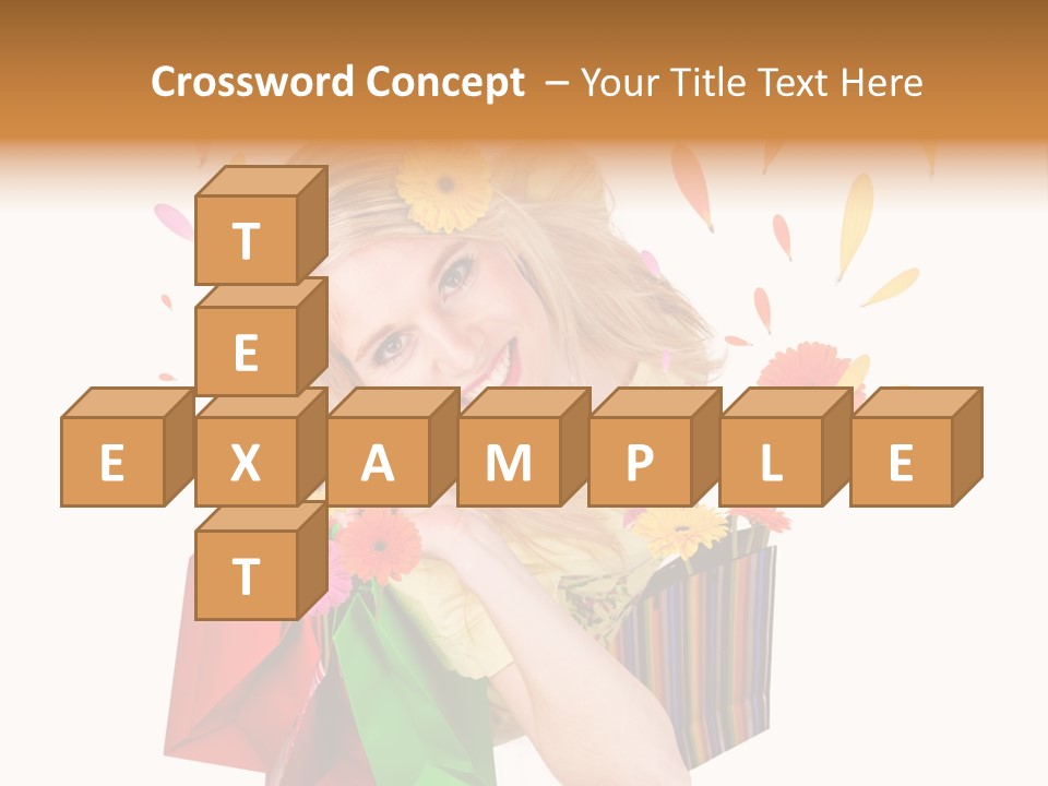 Sell Female Elegance PowerPoint Template