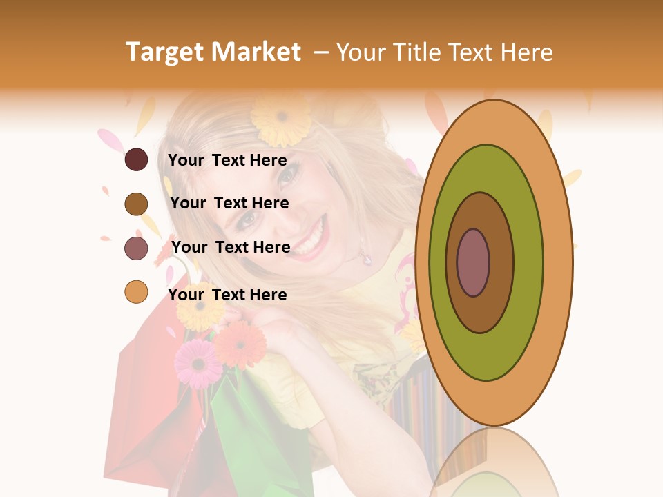 Sell Female Elegance PowerPoint Template