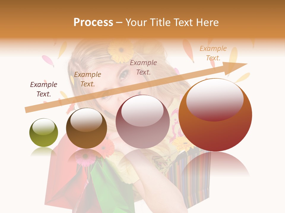 Sell Female Elegance PowerPoint Template