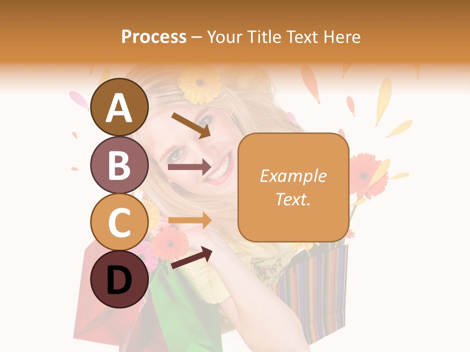 Sell Female Elegance PowerPoint Template