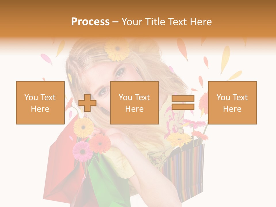 Sell Female Elegance PowerPoint Template