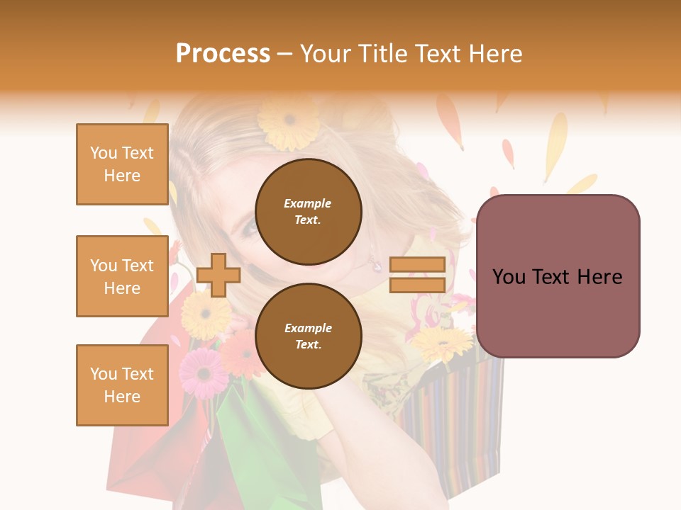 Sell Female Elegance PowerPoint Template