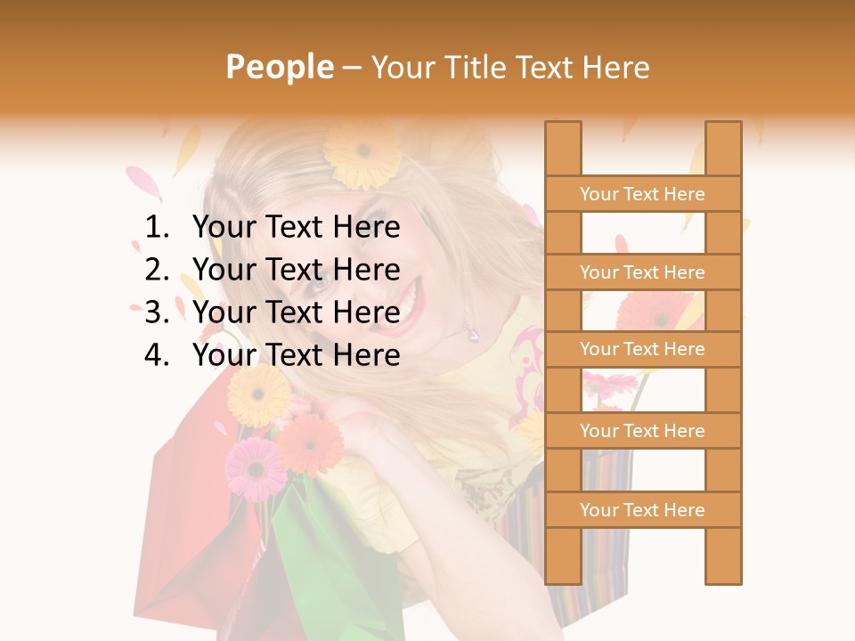 Sell Female Elegance PowerPoint Template