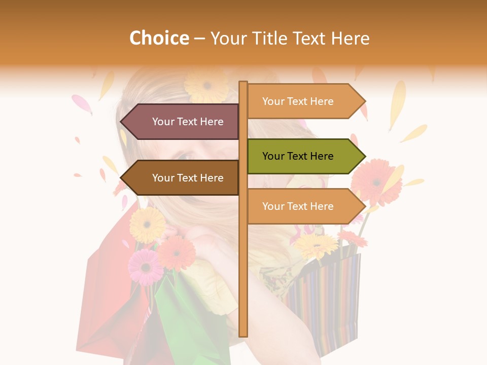 Sell Female Elegance PowerPoint Template