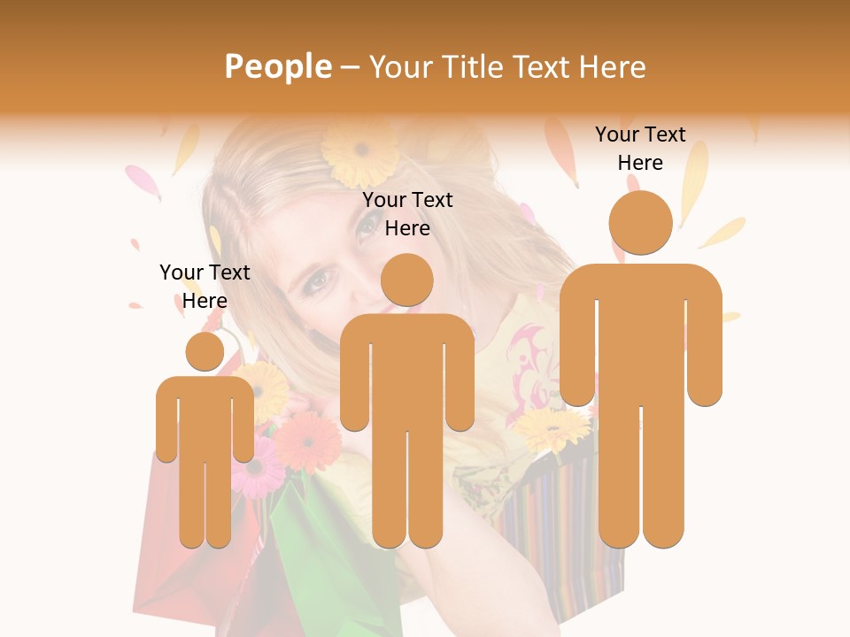 Sell Female Elegance PowerPoint Template