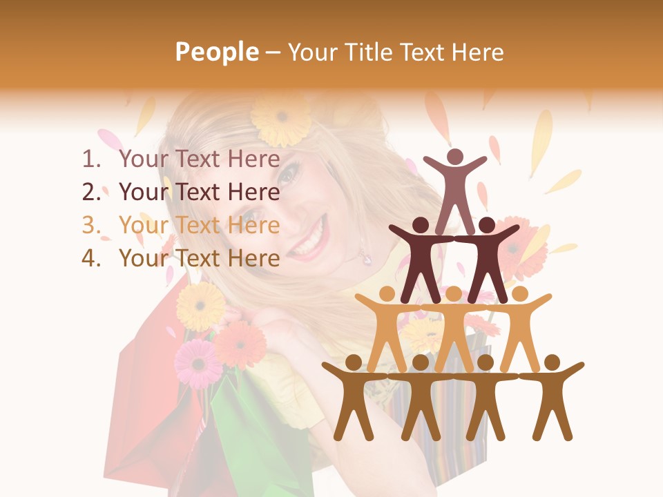 Sell Female Elegance PowerPoint Template