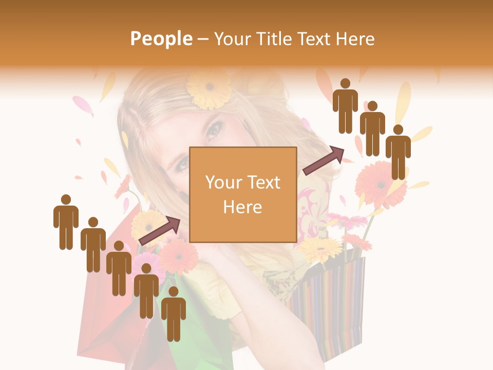 Sell Female Elegance PowerPoint Template