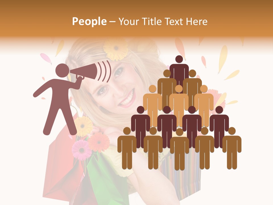 Sell Female Elegance PowerPoint Template