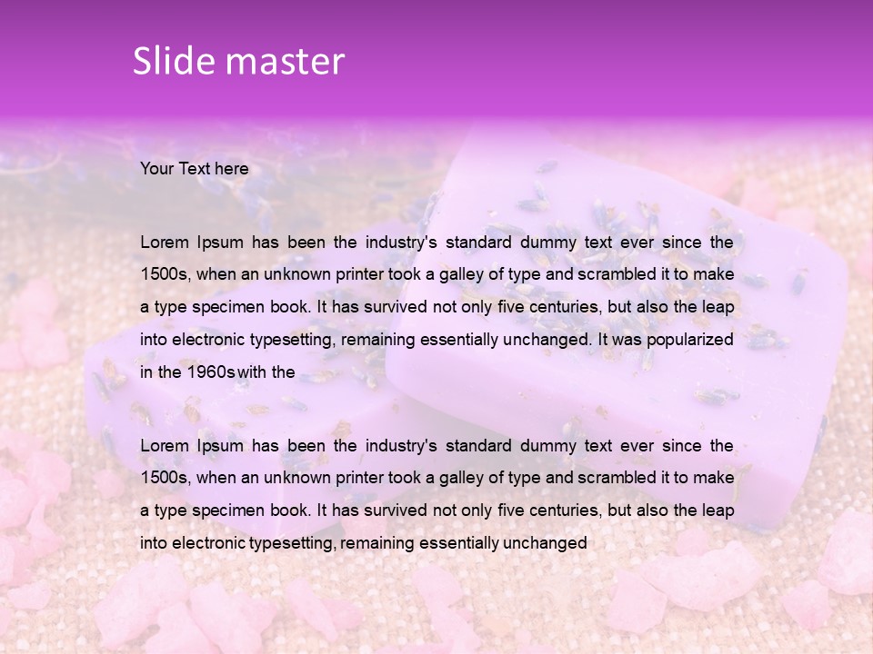 Smell Nature Wash PowerPoint Template