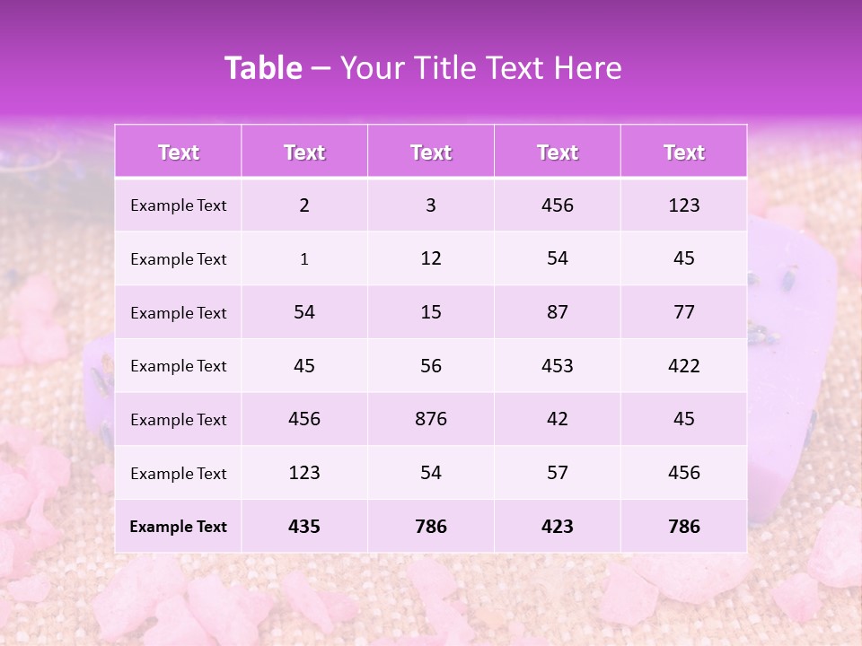 Smell Nature Wash PowerPoint Template