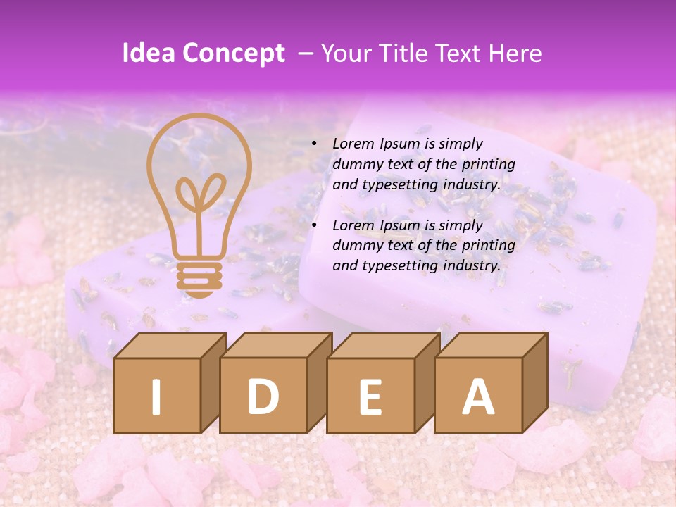 Smell Nature Wash PowerPoint Template