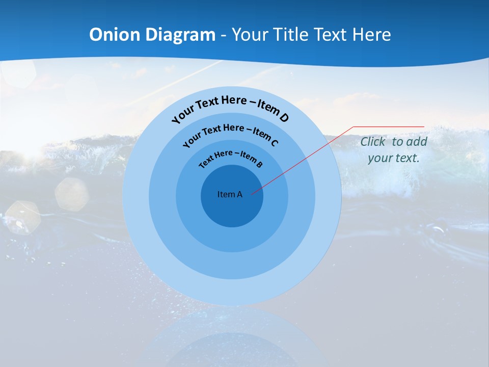 Nobody Tahiti Water PowerPoint Template