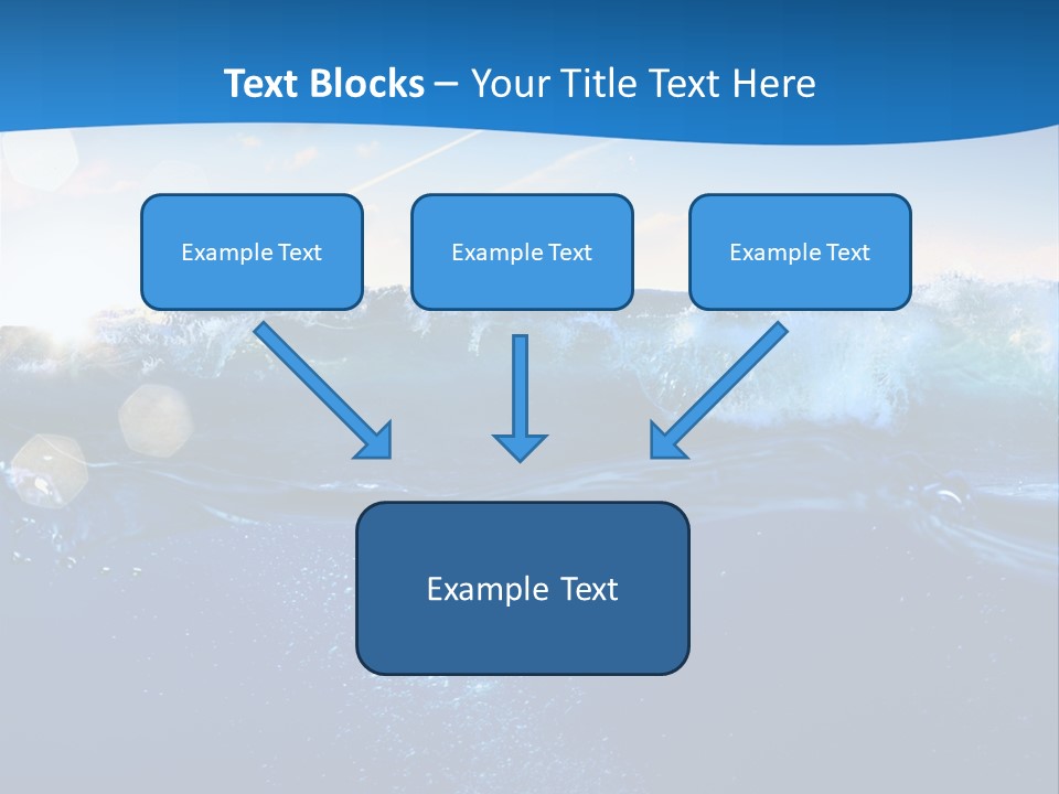 Nobody Tahiti Water PowerPoint Template