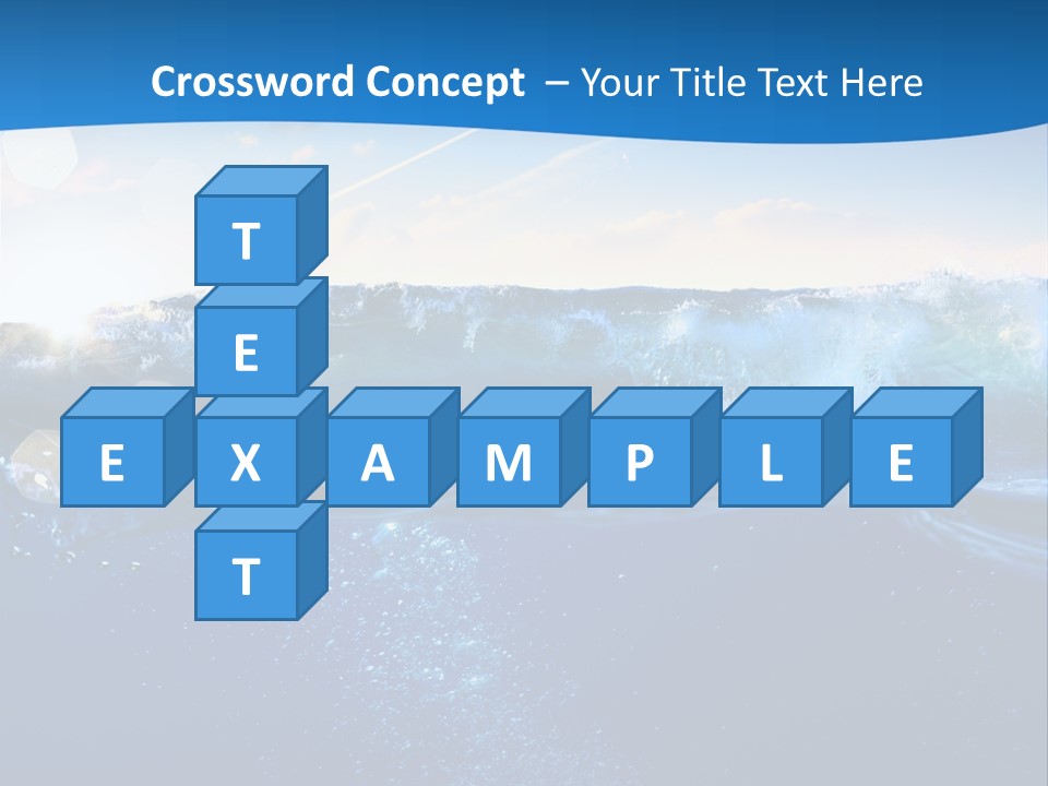 Nobody Tahiti Water PowerPoint Template