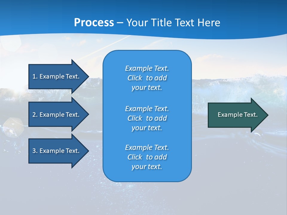 Nobody Tahiti Water PowerPoint Template
