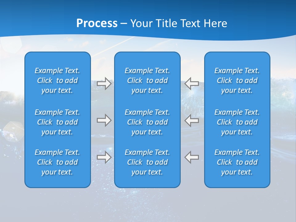Nobody Tahiti Water PowerPoint Template