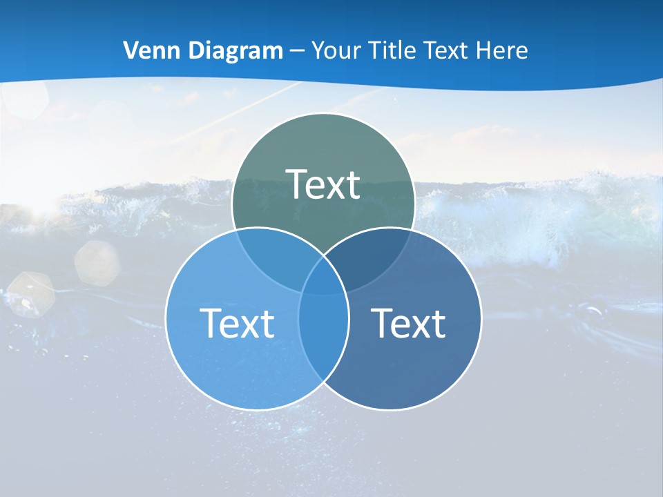 Nobody Tahiti Water PowerPoint Template