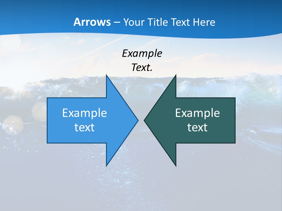 Nobody Tahiti Water PowerPoint Template