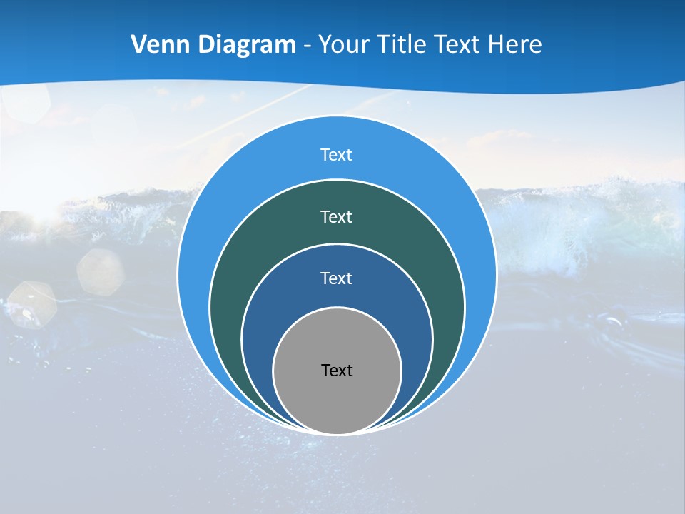 Nobody Tahiti Water PowerPoint Template