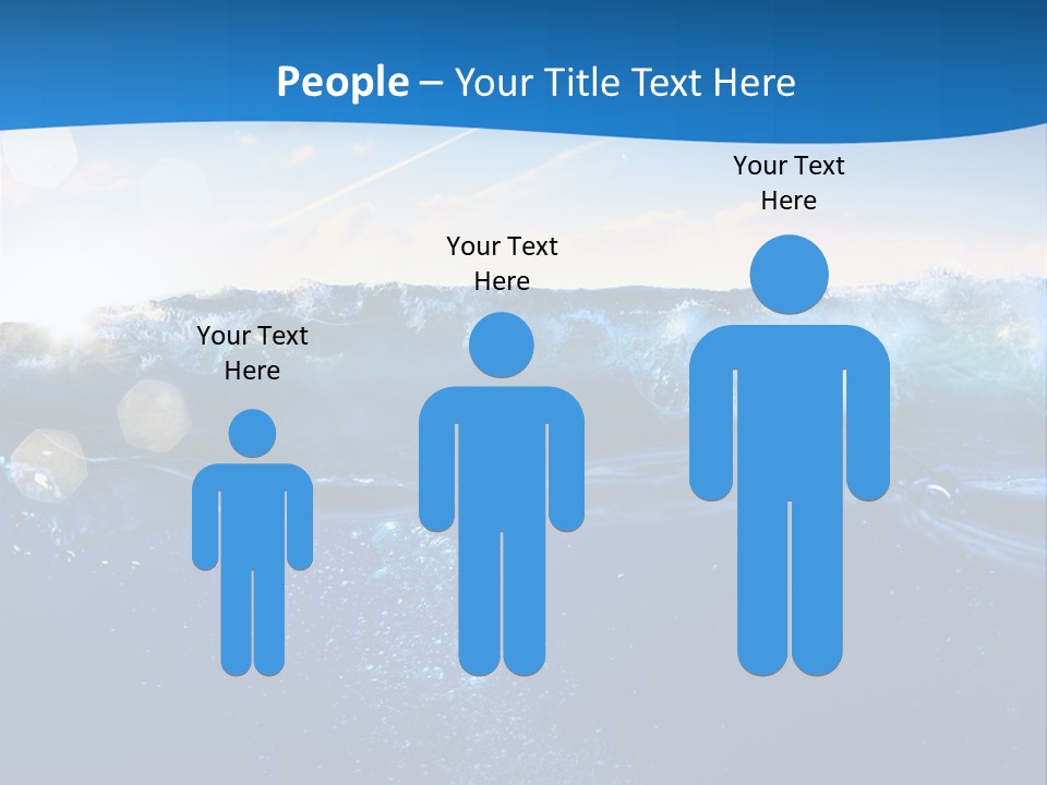 Nobody Tahiti Water PowerPoint Template