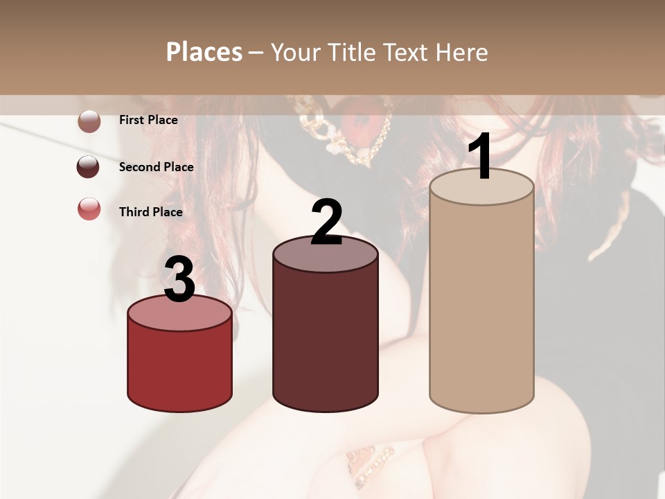 Slim Contrast Beauty PowerPoint Template