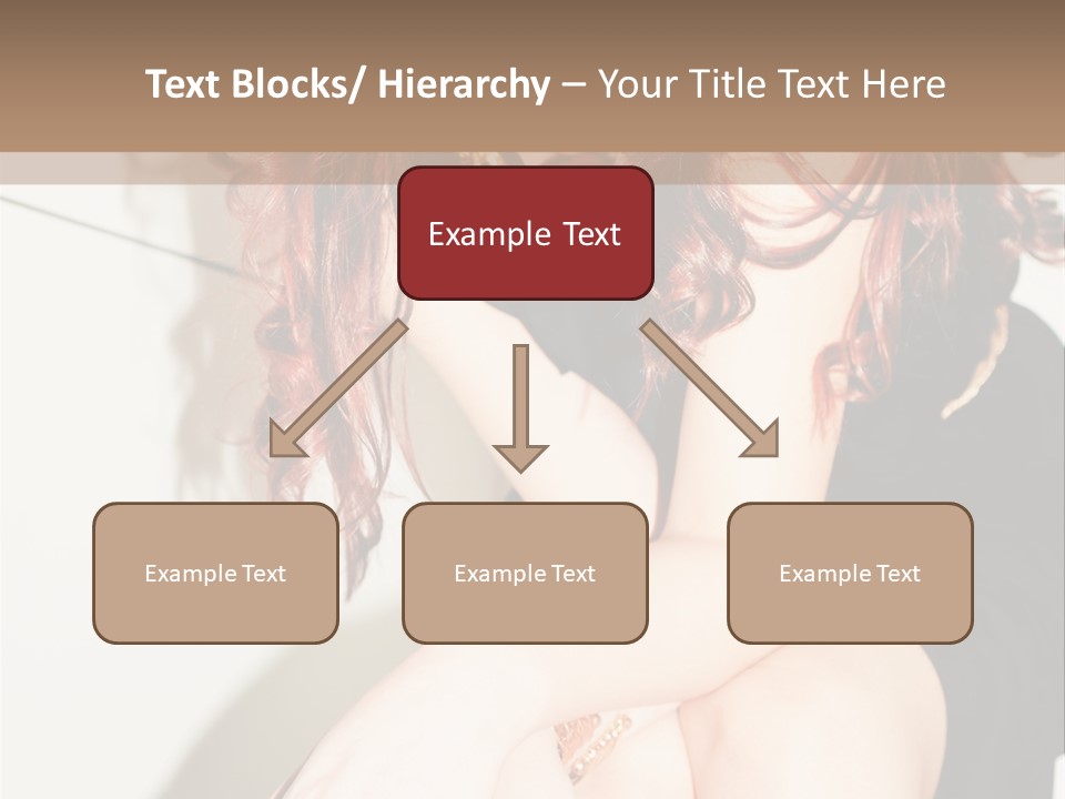 Slim Contrast Beauty PowerPoint Template