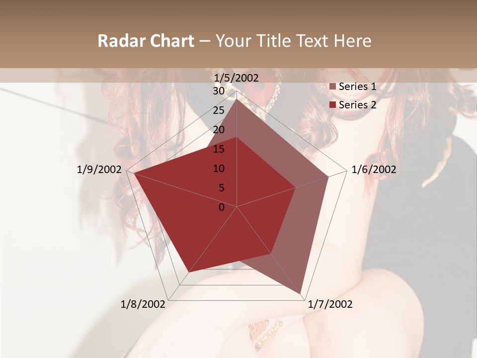 Slim Contrast Beauty PowerPoint Template