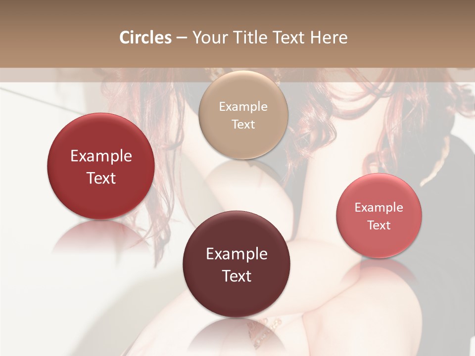 Slim Contrast Beauty PowerPoint Template