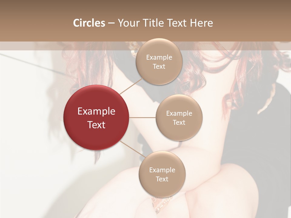 Slim Contrast Beauty PowerPoint Template