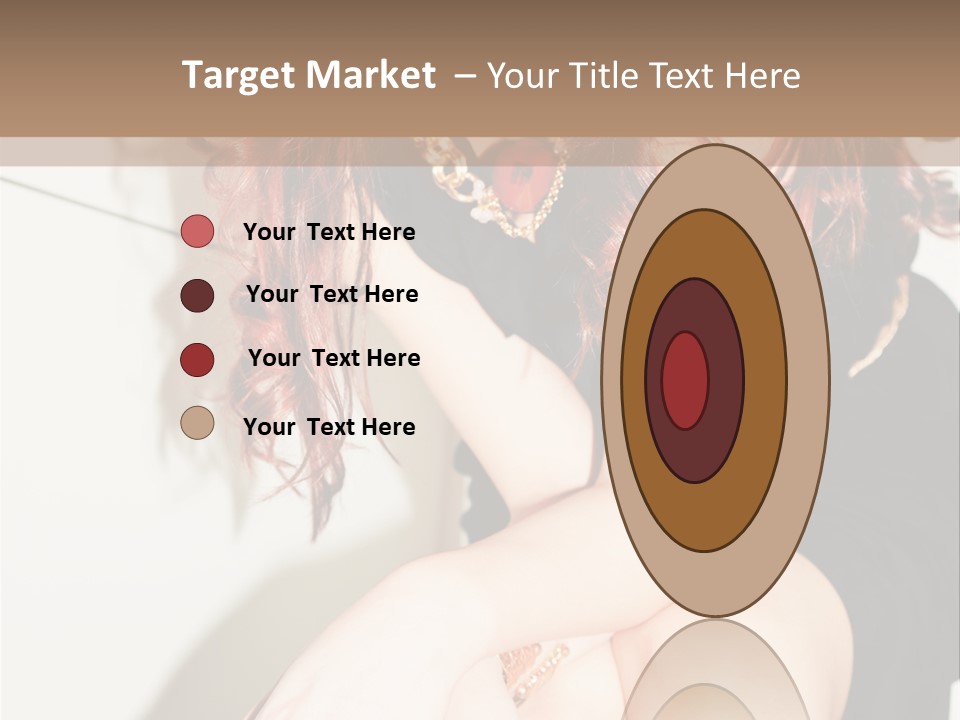 Slim Contrast Beauty PowerPoint Template