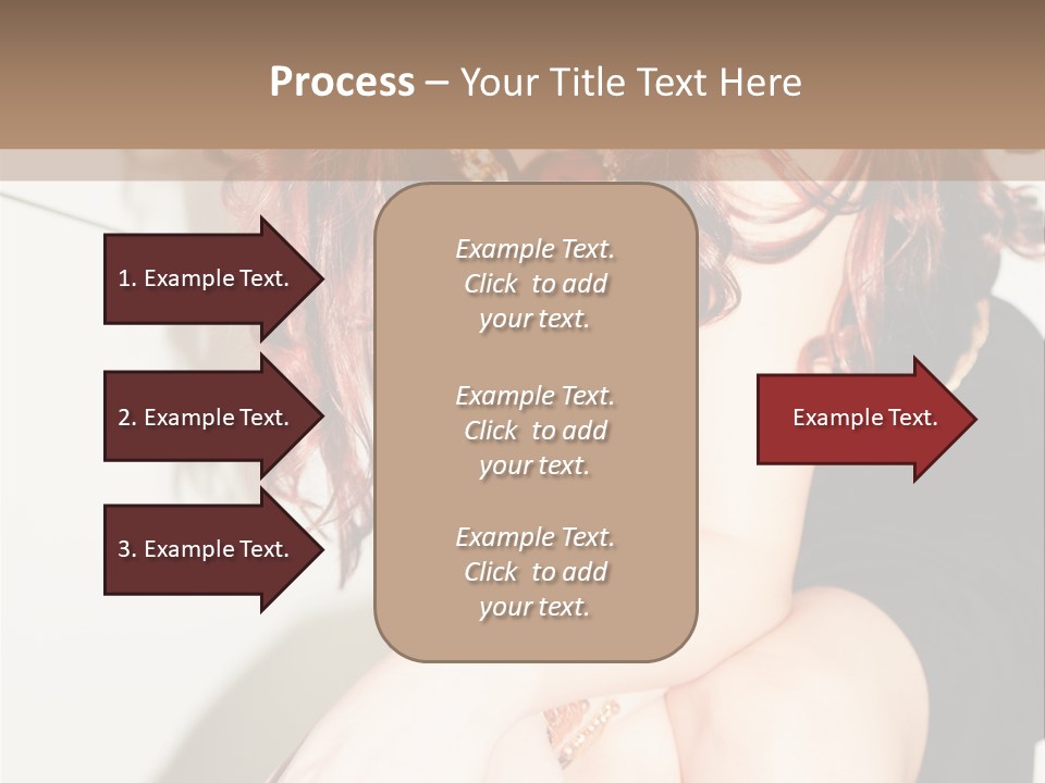 Slim Contrast Beauty PowerPoint Template