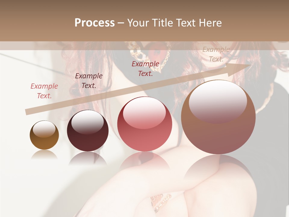 Slim Contrast Beauty PowerPoint Template