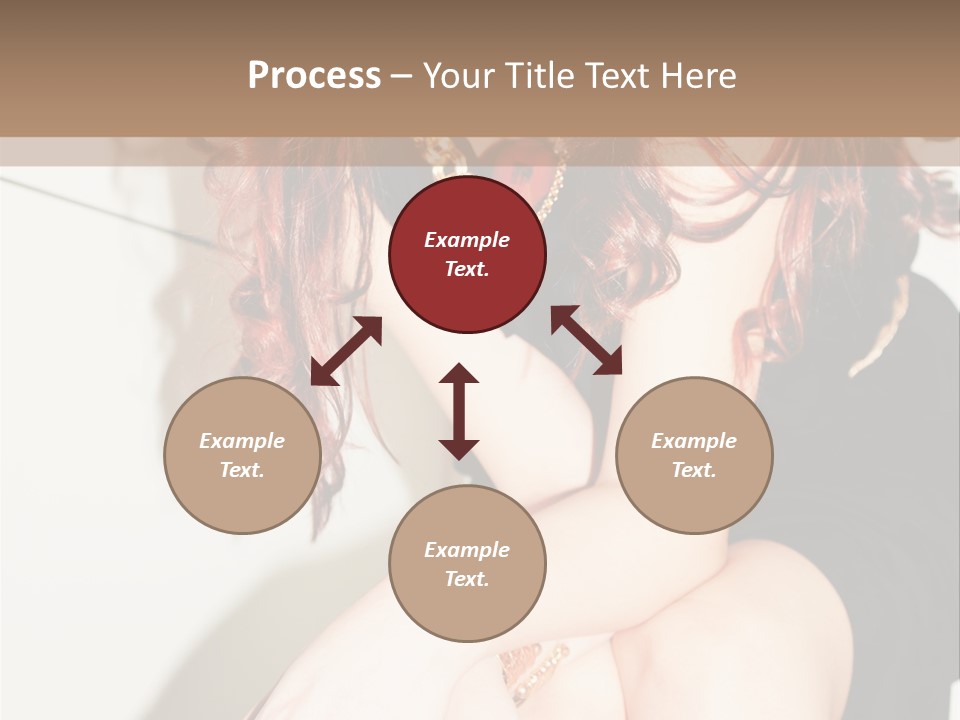 Slim Contrast Beauty PowerPoint Template