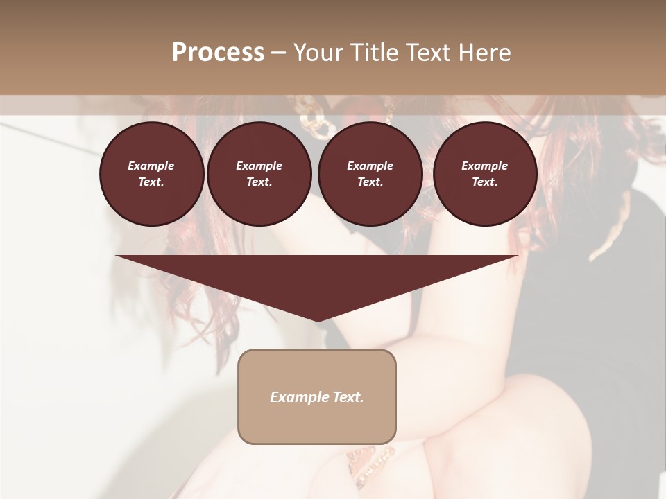 Slim Contrast Beauty PowerPoint Template