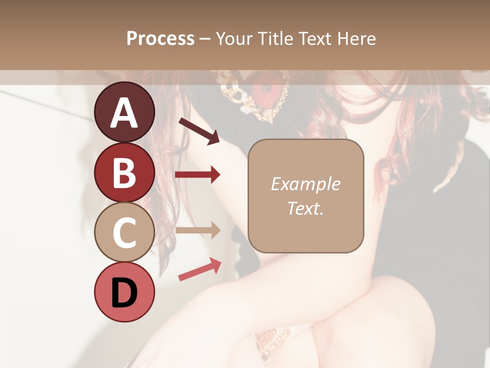 Slim Contrast Beauty PowerPoint Template