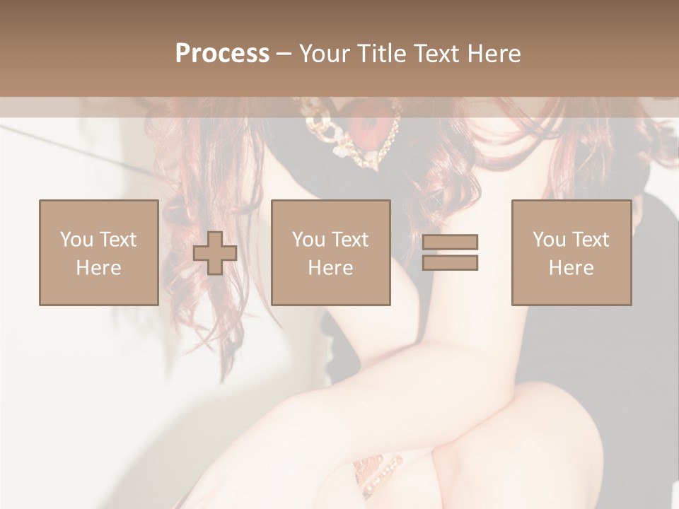 Slim Contrast Beauty PowerPoint Template