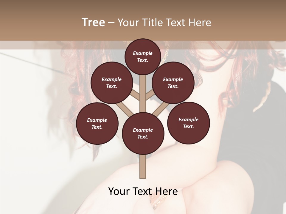 Slim Contrast Beauty PowerPoint Template