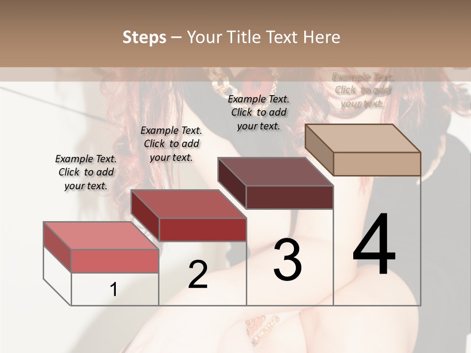 Slim Contrast Beauty PowerPoint Template