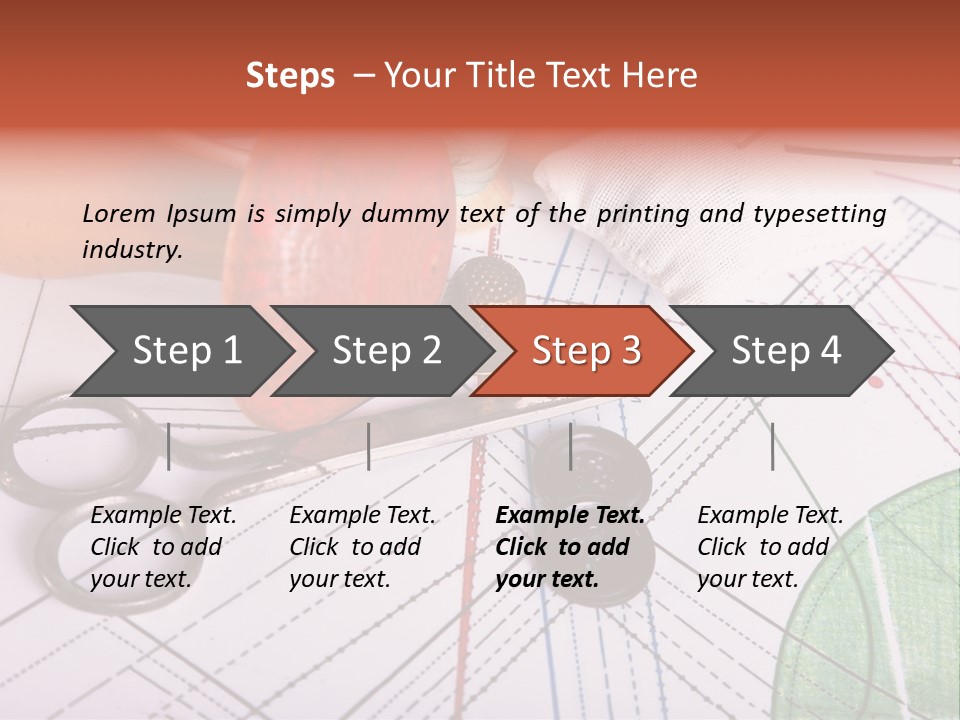 Sew Fix Item PowerPoint Template
