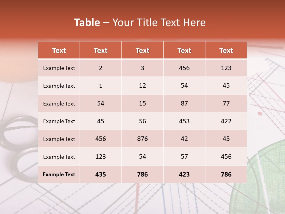 Sew Fix Item PowerPoint Template