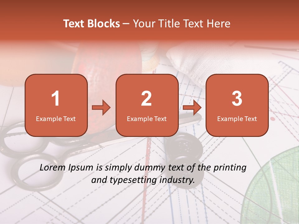 Sew Fix Item PowerPoint Template