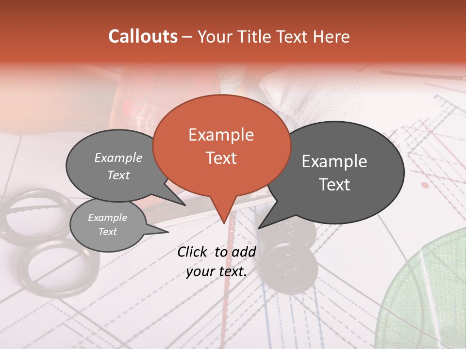 Sew Fix Item PowerPoint Template