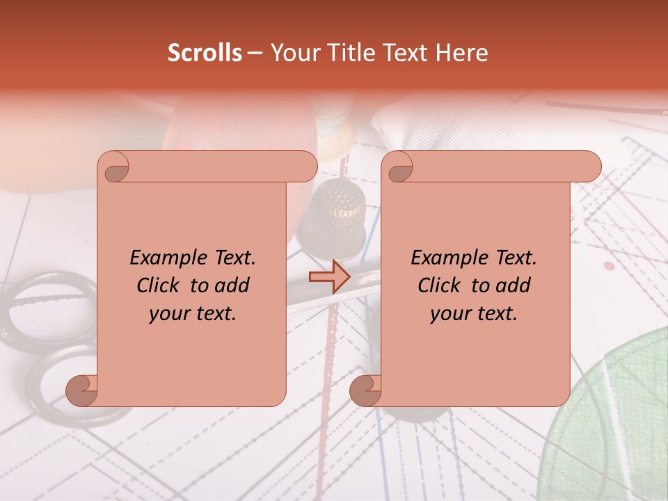 Sew Fix Item PowerPoint Template