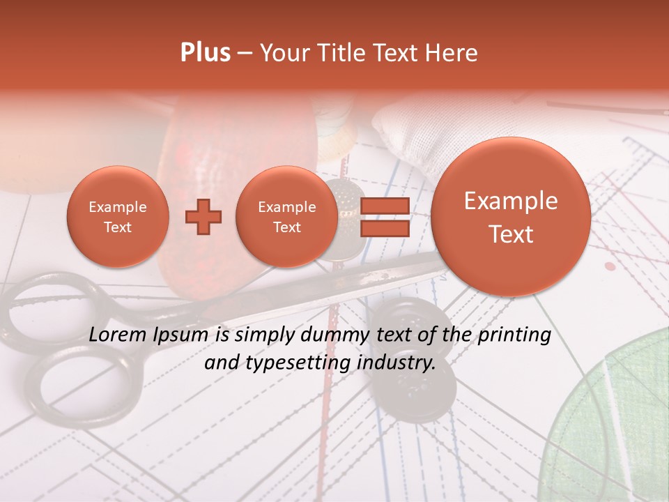 Sew Fix Item PowerPoint Template