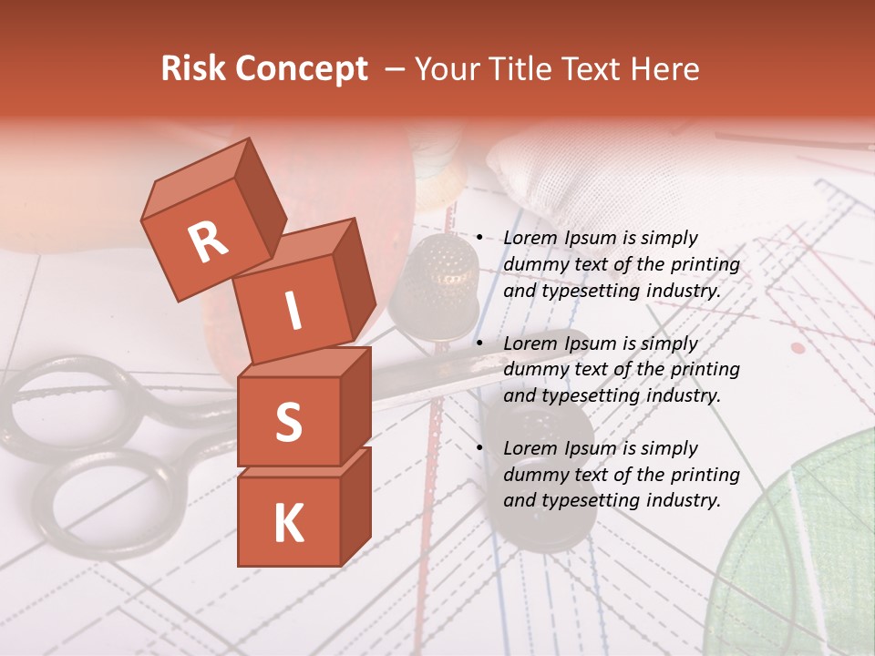 Sew Fix Item PowerPoint Template